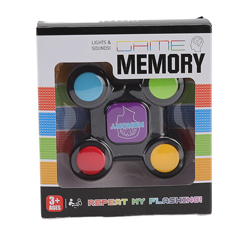 Memory Toy 4 Lights - 8,8x8,8x2,5 cm, 160mAhLR44x3 1