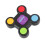 Memory Toy 4 Lights - 8,8x8,8x2,5 cm, 160mAhLR44x3 14