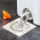 Living And Home Hands-free Flat Floor Mop and Bucket Set 5