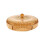 Obstschale mit Deckel, Snackteller Typ Amber Golden Flower 1