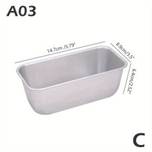 Universelle antihaftbeschichtete Aluminium-Backform für Kuchen und Gebäck A03