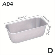 Universelle antihaftbeschichtete Aluminium-Backform für Kuchen und Gebäck A04