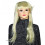 Synthetische blonde Halloween-Perücke Länge 56cm 01573 1