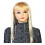 Synthetische blonde Halloween-Perücke Länge 59cm 35965 1
