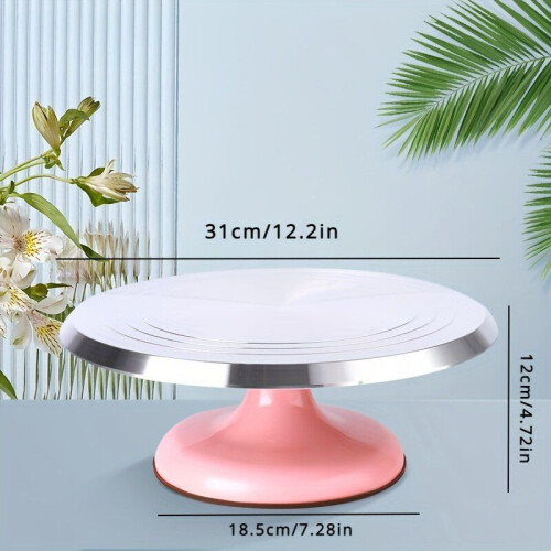 Tortenaufsatz, 12 Zoll 30,48 cm, Rosa