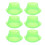 10Pcs Slug Collars PP Green Transparent Slug Snail Protective Collar 3