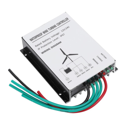 400W Wind Turbine Controller IP67 Water Resistant Wind Turbine 2
