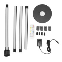 Corner Floor Lamp App and Remote Control 16 Million Color Music Sync