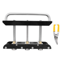 (Blue) Three Station Edge Roller for Bending Metal Roofing Materials 0 to 90