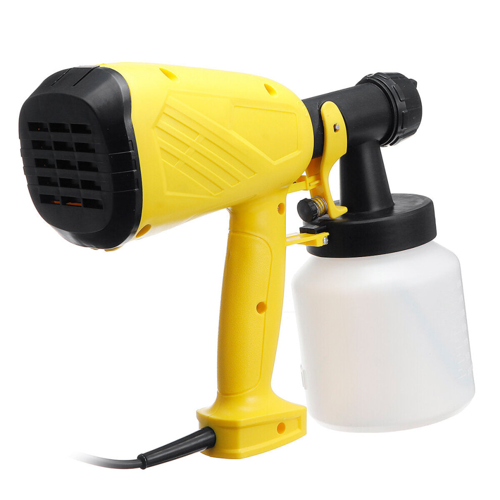 (Eu Plug) 110V 220V 300Ml 500W Handheld Electric Painting Airbrush Paint Airbrush Sprayer Craft Painting Tool 1138392112144