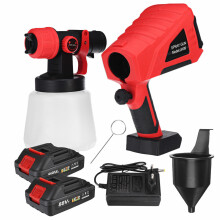 (Without Battery) 1000ML 88VF Split Woodworking Spray Paint Guns Tool Cordless Spray Paint Fit Makita