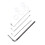 3Pcs Tubular 7 Pins Lock Pick Tool Locksmith Tool Lock Pick Set 7