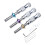 3Pcs Tubular 7 Pins Lock Pick Tool Locksmith Tool Lock Pick Set 8
