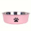 Supet Edelstahlnapf mit bunten Beinen, rosa 1