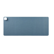 (Black, 70x31cm) Smart Desktop Heating Mouse Pad 3 Modes Waterproof Keyboard Mat Hand Warmer 4H Automatic Shutdown Timing Reminder
