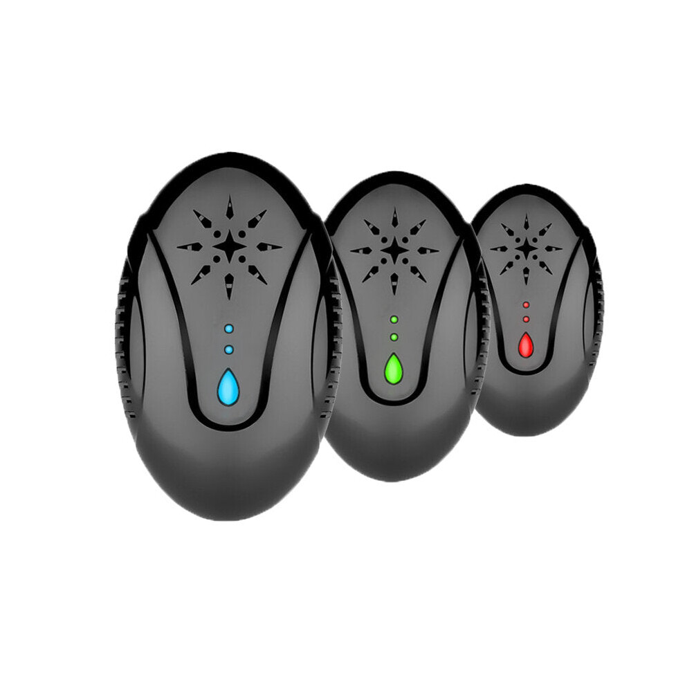 (Black, EU Plug) Ultrasonic Insect Repeller Adjustable Frequency Band Rat Mice Mosquito Control Device-image-OPC-PJH9Q88-NEW