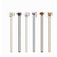 (Green) Animal Sticker Children Height Stickers Decorative Stickers Wall Stickers Bedroom Decoration