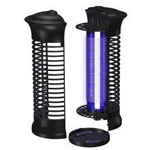 (EU Plug) 6W LED Electric Mosquito Insect Killer Light Fly Bug Zapper Trap Catcher Lamp