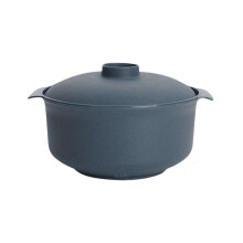 Set Ramen Bowl mit Deckel, wasserdicht, 1 Stück dunkelblau