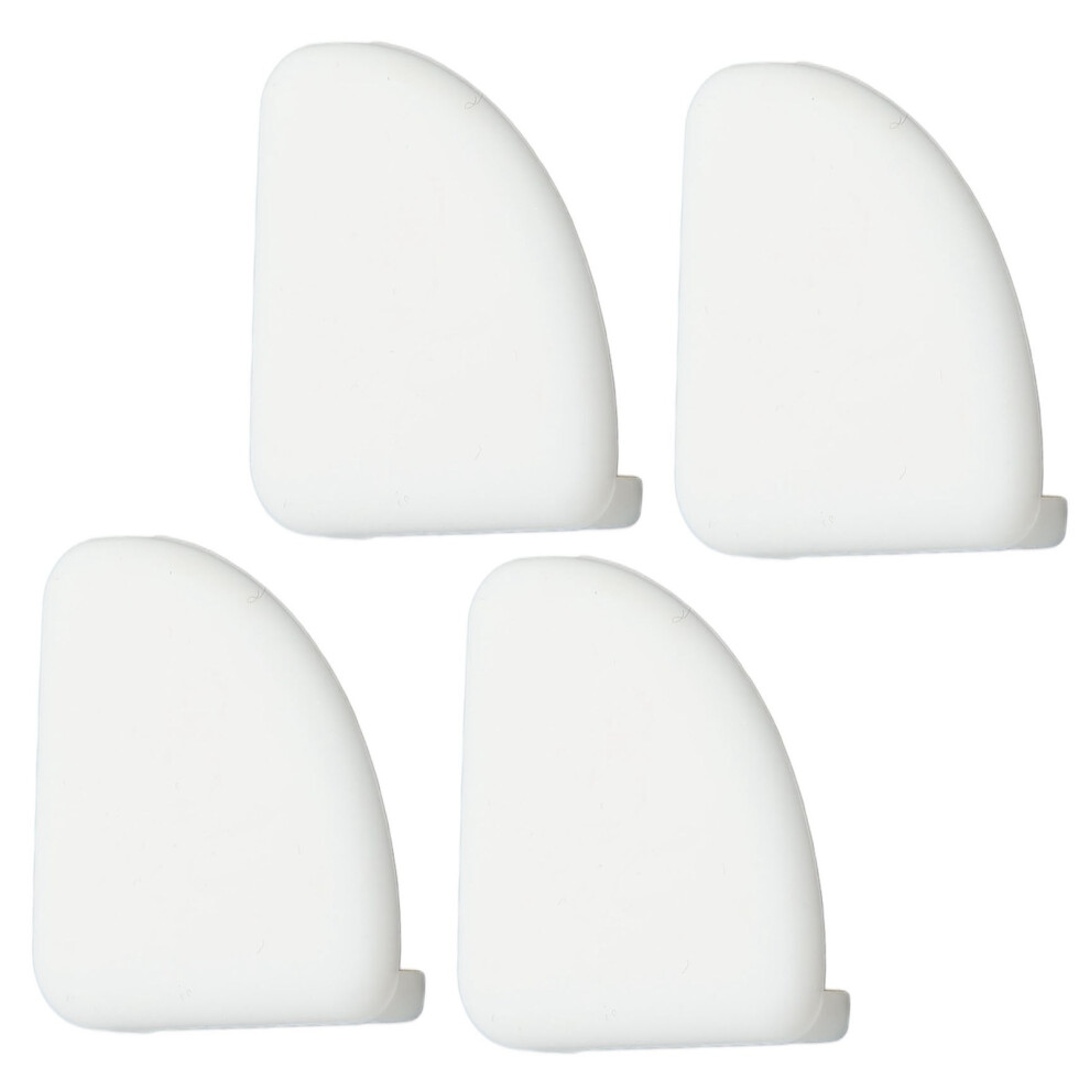 30Pcs Silicone Edge Bumper, Safe Slim Corner Guard For Children White
