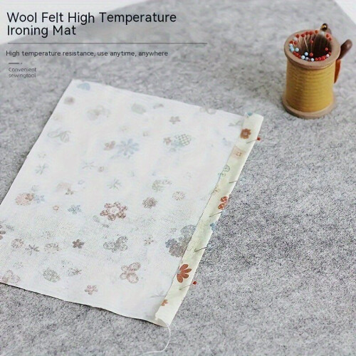 Tragbares Bügelbrett aus Baumwolle mit Polyester-Wattepad, 24,99 cm x 35,0 cm