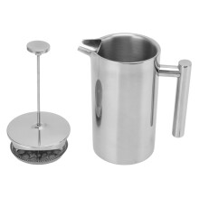 Französische Presse Kaffeemaschine 304 Edelstahl 1000ml Doppelwandige Teekanne Aussie