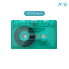(1 pc, A18) Standard Cassette Blank Tape Player Empty Tape With 45/90 Minutes For Recording