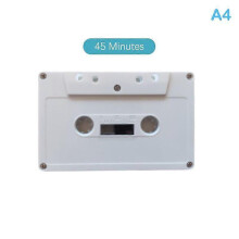 (1 pc, A4) Standard Cassette Blank Tape Player Empty Tape With 45/90 Minutes For Recording