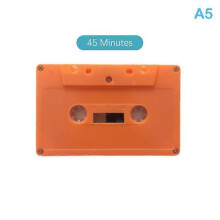 (1 pc, A5) Standard Cassette Blank Tape Player Empty Tape With 45/90 Minutes For Recording