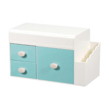 (Blue) Practical Jewelry Organizer Storage for Dresser Vanity Counter Desk Girls Gift