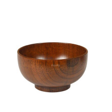 Jujube Holzschale Handgefertigte KüchenutensilienLänge: 15cm