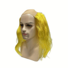 Lustige Perücken für Partys, Cosplay und Accessoires, Gelb