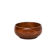 [Schneller Versand] Handgefertigte Schale aus massivem Jujube-Holz, klein (16 x 7,5 cm)