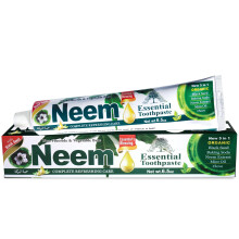 Pasta de Dientes Neem Esencial 5 en 1 100% Libre de Flúor - Cuidado Natural para Tu Sonrisa