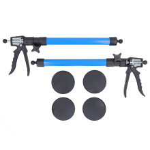 2PCS Telescopic Support Rods with Non Slip Pads