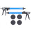 2PCS Telescopic Support Rods with Non Slip Pads 1