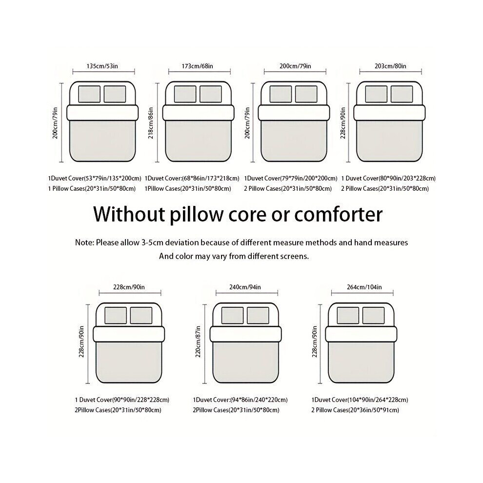 Parure de couette 2/3 pièces en polyester à motif chat bleu, douce et confortable, 203 cm x 229 cm