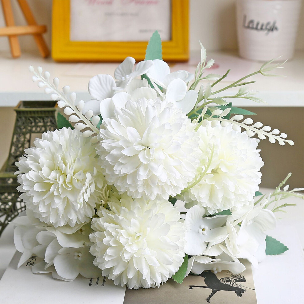 (C) Beautiful Artificial Silk Fake Flowers Wedding Valentines Bouquet Bridal Decor-image-OPC-PJHB6M2-NEW