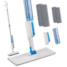 Multifunctional 2 in 1 Spray Mop & Window Squeegee