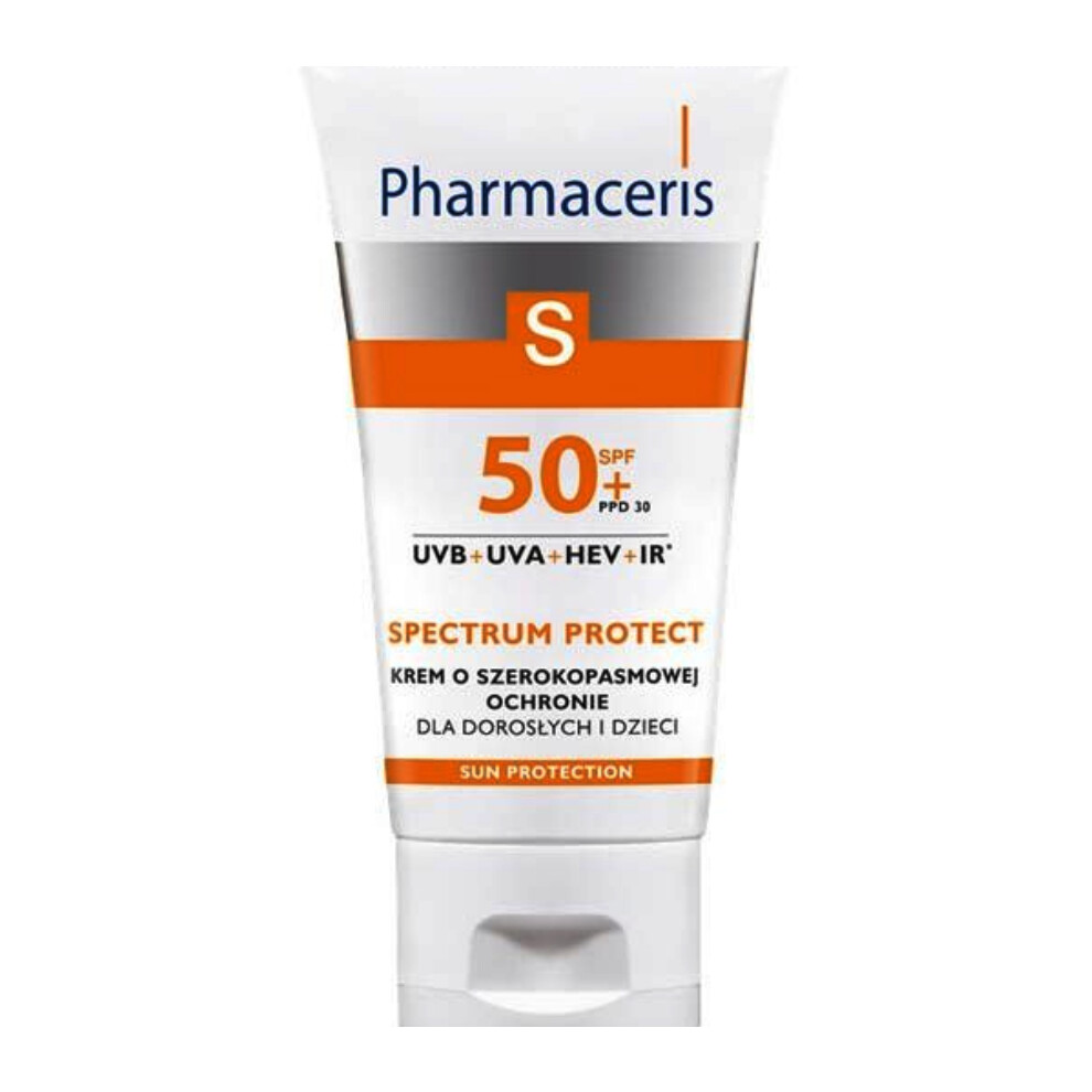 Cream Pharmaceris S (Spf 50+) Broad Spectrum Protection | Helps Prevent Sunburn, Irritation, And Premature Aging - 50Ml