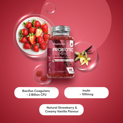 Vegan Probiotic Gummies with Prebiotic | 90 Gummies | 45 Days Supply 1