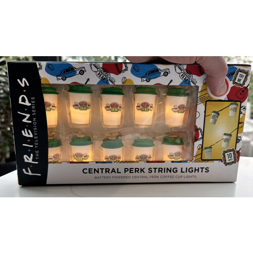 Friends Friends Central Perk String Lights - Official 10 Light Battery Set 2