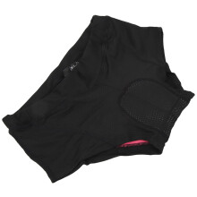 Women Cycling Underwear Breathable Shock-Absorb 3D Padded Shorts Black 2XL