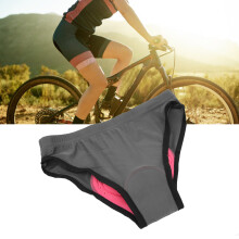 Women Cycling Underwear 3D Padded Bike Shorts Dark Grey 2XL Quick Dry