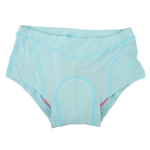 Ventilated 3D Silicone Shockproof Cycling Underpants for Outdoor Riding, Blue 2