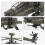 Simulation 1 To 32 Apache Armed Alloy Helicopter Model Decoration 2