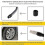 Compressor Fitting Connector 6.5mm Metal Nozzle Hardware Pneumatic Pump Parts 2