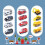 (Engineering Series) Kiddycorner Megaplane, Transportation Airplane Car Toy Set with Music and Light 3