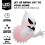Halloween Inflatable Ghost With LED Lights Coming Out From Window Outdoor Decor 2