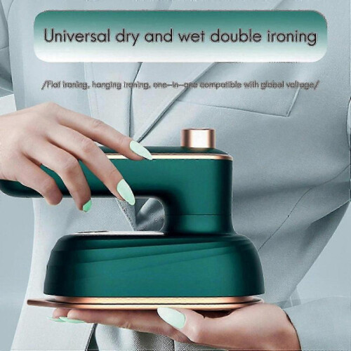 Portable Dual Steam Mini Iron for Wet and Dry Use with EU Plug 2